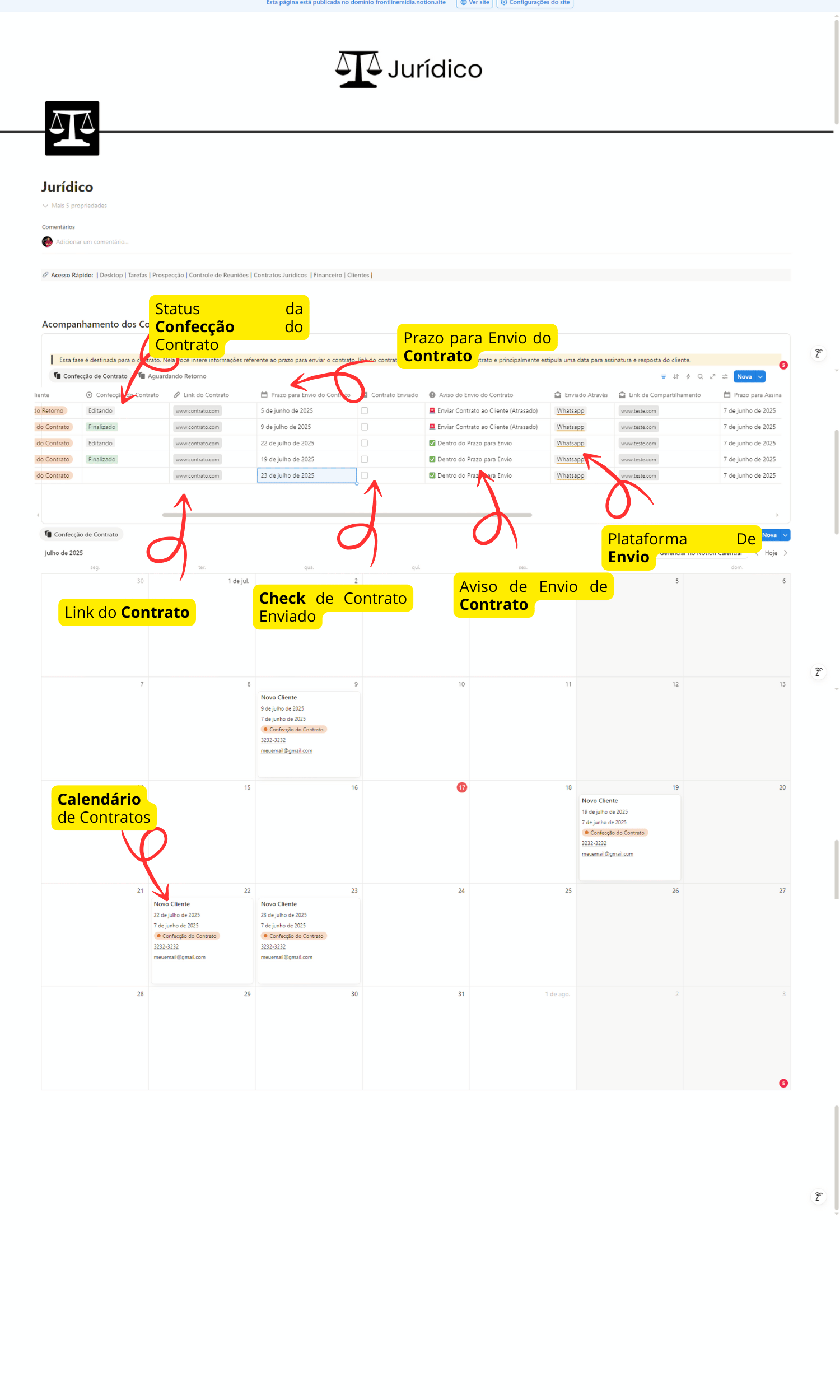 Ferramenta de gestão de tráfego para empresas Notion para controle de clientes e campanhas Gestão de tráfego digital com Notion Notion pronto para gestores de tráfego Notion para marketing digital