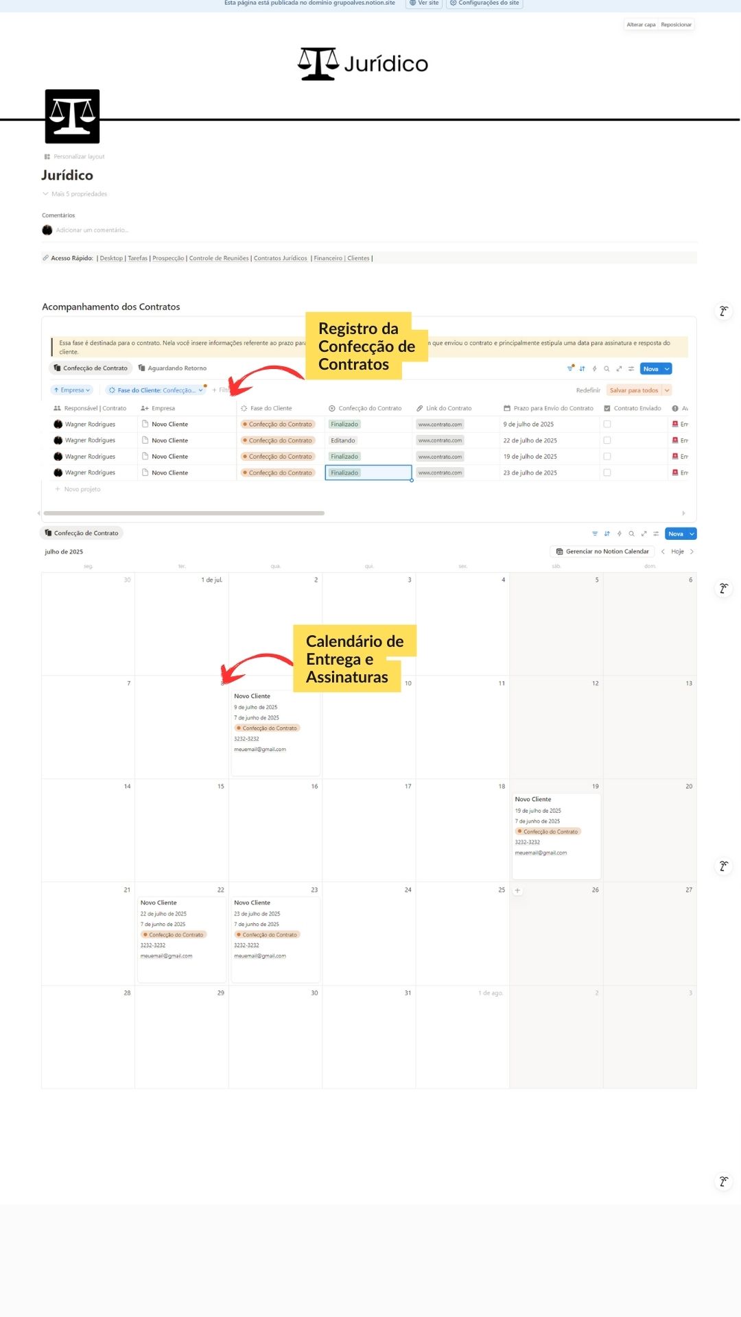 Ferramenta de gestão de tráfego para empresas Notion para controle de clientes e campanhas Gestão de tráfego digital com Notion Notion pronto para gestores de tráfego Notion para marketing digital